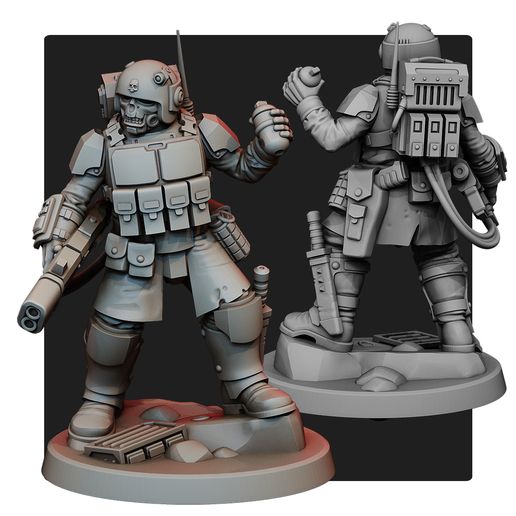 🎲 Stormtroopers・ 3D File for ・Cults