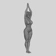 y.jpg 3D file Woman doing Upward Salute Pose Urdhva Hastasana Exercise 3D Print Model・3D printing design to download, 3DGeshaft