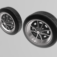 1.png VW Sprintstar wheel and tire for 1/24 scale auto