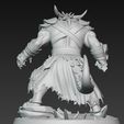 z-draconian-b.jpg Draconic Warrior (Custom), Custom Fantasy / D&D Miniature