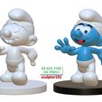 Smurf-pose-1-7.jpg The Smurfs 3D Model - Smurf fan art printable model