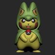 pikachu-cosplay-treecko-1.jpg Pokemon - Pikachu  Treecko Cosplay