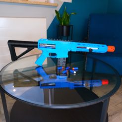 2023_0831_16114300.jpg Fichier 3D TPB-15 Fusil à fléchettes en mousse | Nerf Blaster | Fléchettes en mousse・Idée pour impression 3D à télécharger