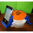 Les poignées de table tournante du scanner 3D à 30 $.