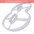 Number_Eight~9.75in-cookiecutter-only2.png Number Eight Cookie Cutter 9.75in / 24.8cm