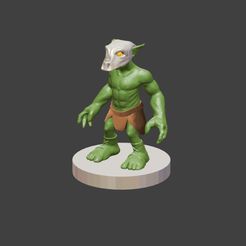 8ec0b4dc431e6611c38d38849887083b_display_large.jpg Free STL file Goblin Raider (variant)・3D printing template to download