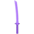 RBL3D_wakizashi_C.obj Katana pack for action figures