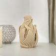 IMG_9703.jpeg Vase -modern- STL file, 3D model for 3D printing modern aesthetic vase decoration for living room floor vase artificial flowers vase gift