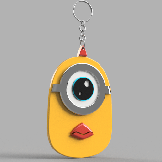 Sin-título-v1.png minions chick keychain uwu