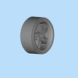 2.jpg Lowrider big wheels for RC car Donk Rims Gangster wheels 3D print