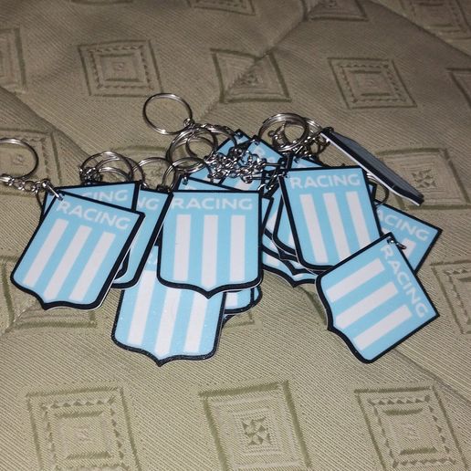 🗝️ Racing Keychain x2・ 3MF File for 3D printing・Cults