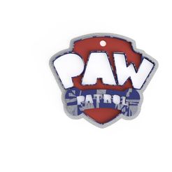 paw-patrol-logo-v3.jpg GCODE-Datei paw patrol schlüsselanhänger kostenlos herunterladen • Design für 3D-Drucker, Pikistrong