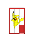 111.png Pikachu Slide Puzzle - 3D Printed Pikachu Character Sliding Tile Game