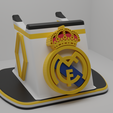 Real-Madrid2.png Real Madrid controller holder 3D print model