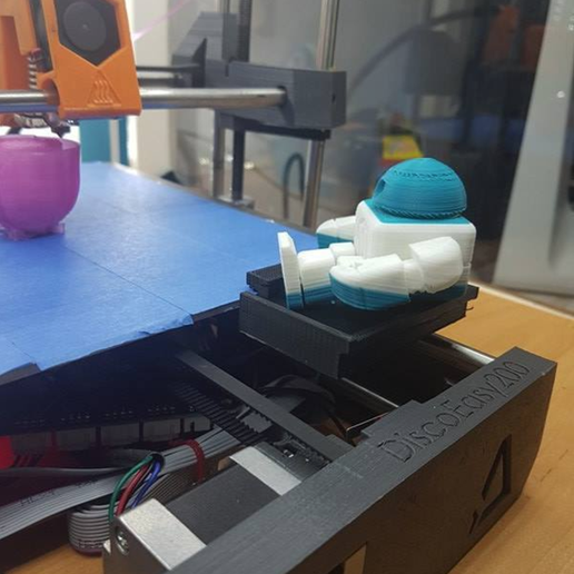 Camera or other support for discoeasy 3D model preview