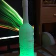 £ Archivo STL lámpara lithophanie vodka grey goose・Modelo para descargar y imprimir en 3D, kifre