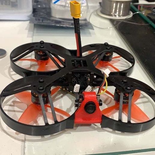 16E5308C-A11C-4F63-8F94-A07948229548.JPG RunCam Nano 3 Mount for Trashcan, Beta85x, Beta95x and others to Pusher Configuration