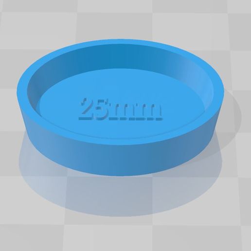 Pack Of 25, 40 Mm Plastic Round Bases Miniature Wargames Table Gaming TEXTURED E - Foto 5