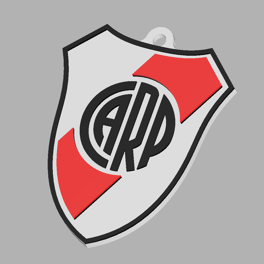 River 2022 keychain 3D model