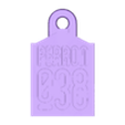 Perron038Sleutelhanger.stl Perron038 Keychain (Sleutelhanger)