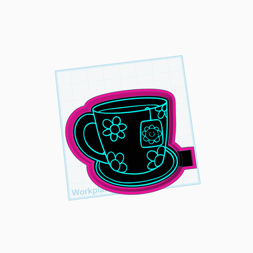 🫖 Positivi-TEA Freshie STL・ STL File for 3D printing・Cults