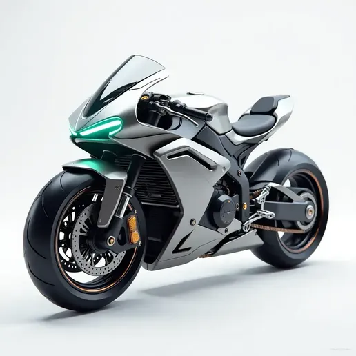 Futuristic Motorcycle 🏍️ 3D model