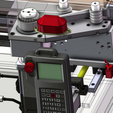04.png 3D CAD Model – In-Mold Labeling Robot | High-Precision Automation for Plastic Injection Molding