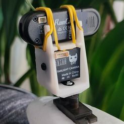 IMG_20220717_1949512.jpg Free 3D file Runcam Thumb Pan Mount・3D print model to download