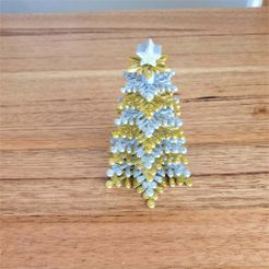 20201121_102049.jpg Free STL file Snowflake Christmas Tree・3D printing template to download