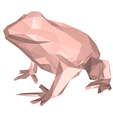model.png Frog low poly