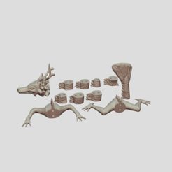 AC4DE30A-9C9B-4CDD-A616-BAE8B7258880.jpeg Archivo 3D Juguete de serpiente de dragón・Modelo para descargar e imprimir en 3D