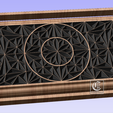 C.png V-Carved Rectangular Jewelry Box - Files for CNC and 3D Printer