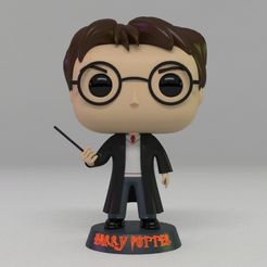 1.jpg Datei STL Harry Potter funko figure・Design für 3D-Drucker zum herunterladen