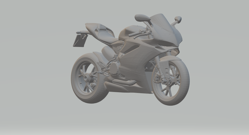 Descargar archivo STL DUCATI -1299 Panigale S • Modelo para la ...