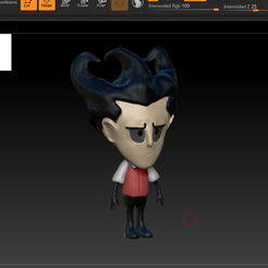 wilson-1.png STL-Datei Wilson, Verhungern Sie nicht・Design für den 3D-Druck zum Herunterladen