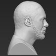 8.jpg Idris Elba bust 3D printing ready stl obj formats