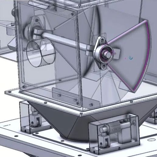 ⚙️ Semi Automatic Quantitative Bagging and Weighing Machine・ 3D File ...