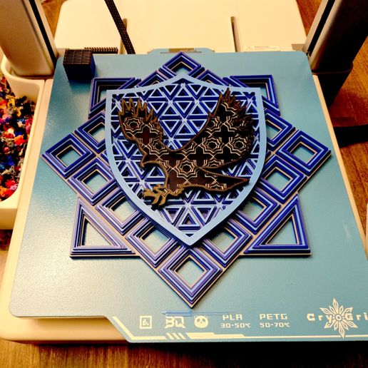 20250128_165125.jpg Harry Potter Ravenclaw Dimensional Grid Mosaic