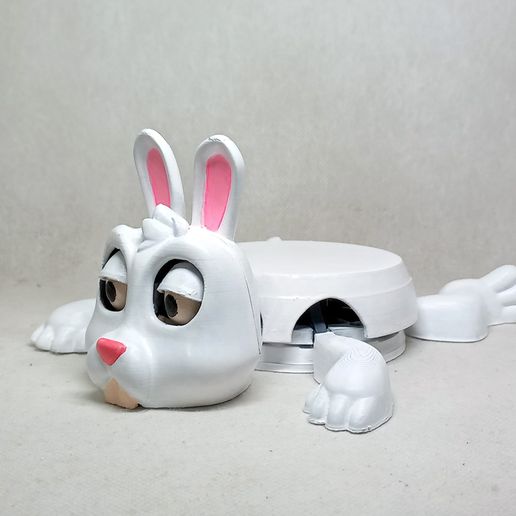 018.jpg bunny  cup holder  (No Supports needed)