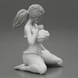 Girl-08.jpg 3D file Girl On A Beach Sitting On Her Knees 3D Print Model・3D print design to download, 3DGeshaft