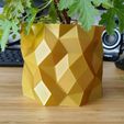 IMG_20220815_1736482.jpg Archivo STL Maceta y jardinera Shatter Low Poly para plantas - modo jarrón・Diseño de impresión en 3D para descargar