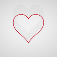 Captura1.png HEART / VALENTINE'S DAY / LOVE / LOVE / FEBRUARY / 14 / LOVERS / COUPLE / COOKIE CUTTER / SHAPE / SILHOUETTE / CLAY / FONDANT