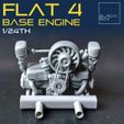 a2.jpg Flat Four BASE ENGINE 1-24th for modelkits and diecast