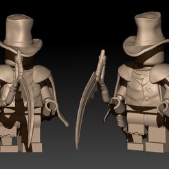 render2.jpg Archivo STL GEHRMAN DE BLOODBORNE CUSTOM SET・Modelo para descargar e imprimir en 3D