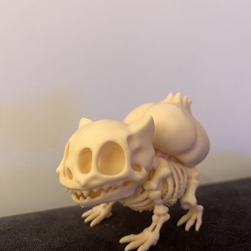 Bulbasaur skeleton - 3D model önizlemesi