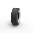 3.jpg Fichier 3D Pneu arrière à flancs blancs pour dragster vintage Version 8 Échelle 1:25・Objet imprimable en 3D à télécharger