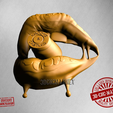 2.png Lips Biting Bullet stl, Lips Biting Bullet 3d figure, stl, 3d printer STL files, 3d printing stl, best stl, STL files, stl file 3d printing