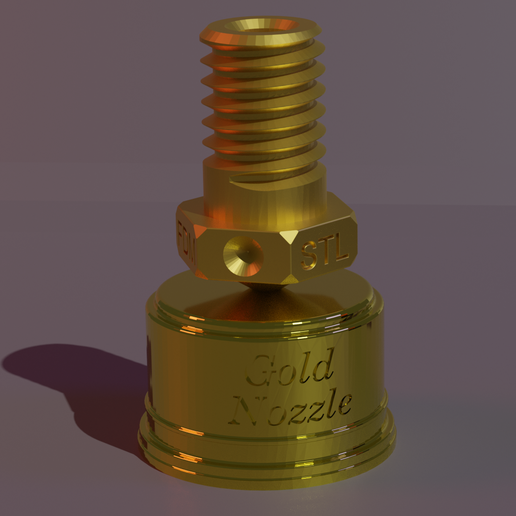 NG5.png Download STL file Gold nozzle • 3D print design, 3DTiomi