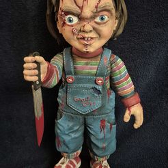 Chucky - Asesino de películas clásicas - Serie de Asesinos-Fan Art