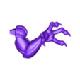 upper_arm_left.stl Shenron statue Dragonball Z